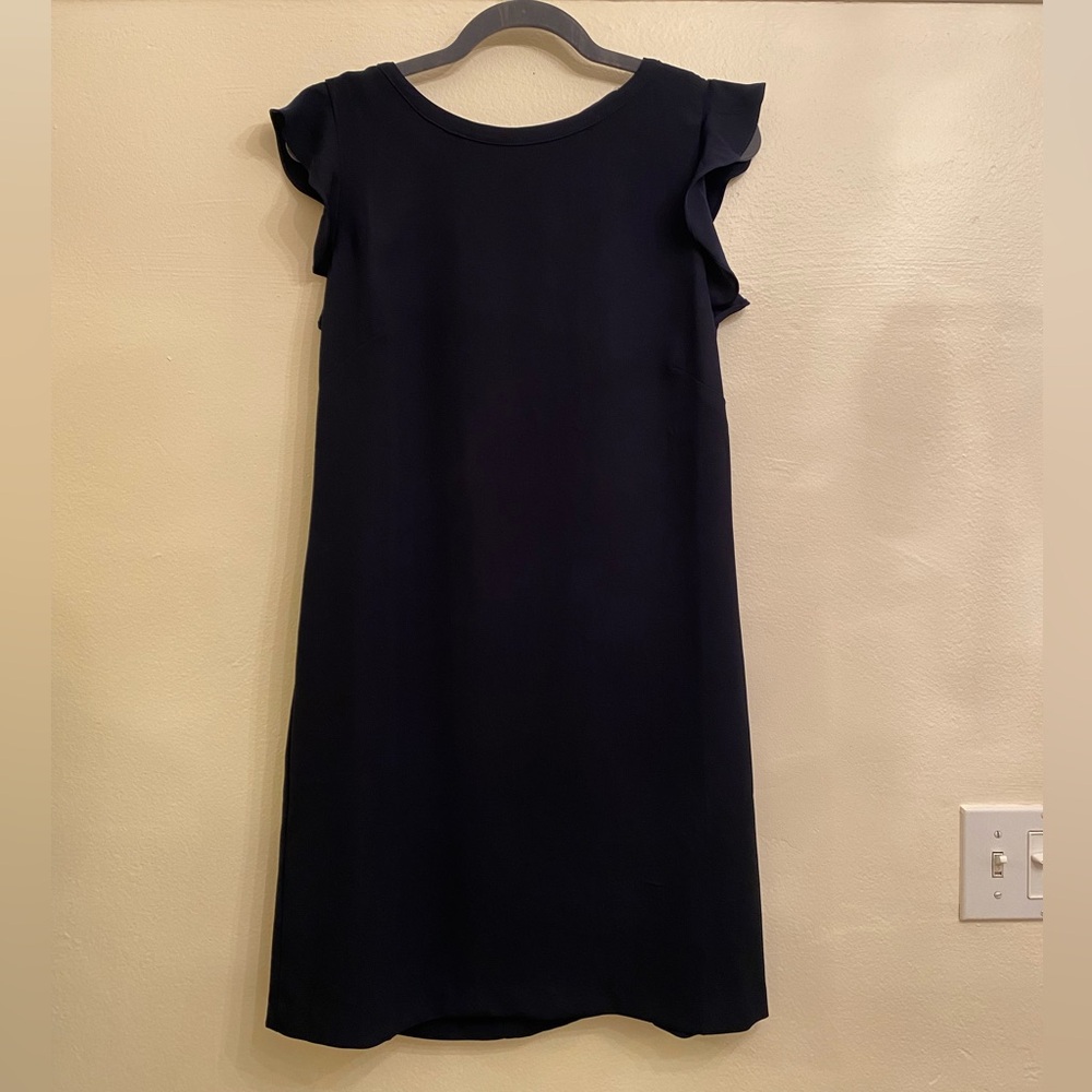Loft Navy Blue Shift Dress